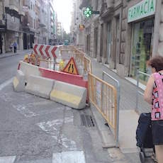 RESOLUCIÓN CONTRATO DE ARRENDAMIENTO DE LOCAL POR OBRAS EN LA CALLE.